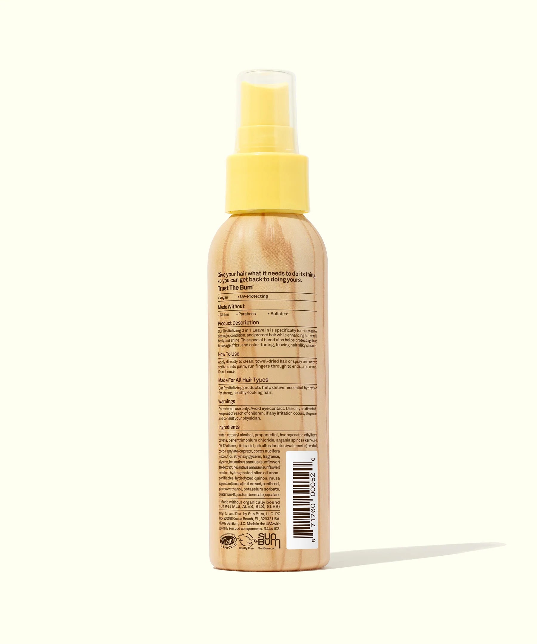 3 In 1 Leave In | SUN BUM